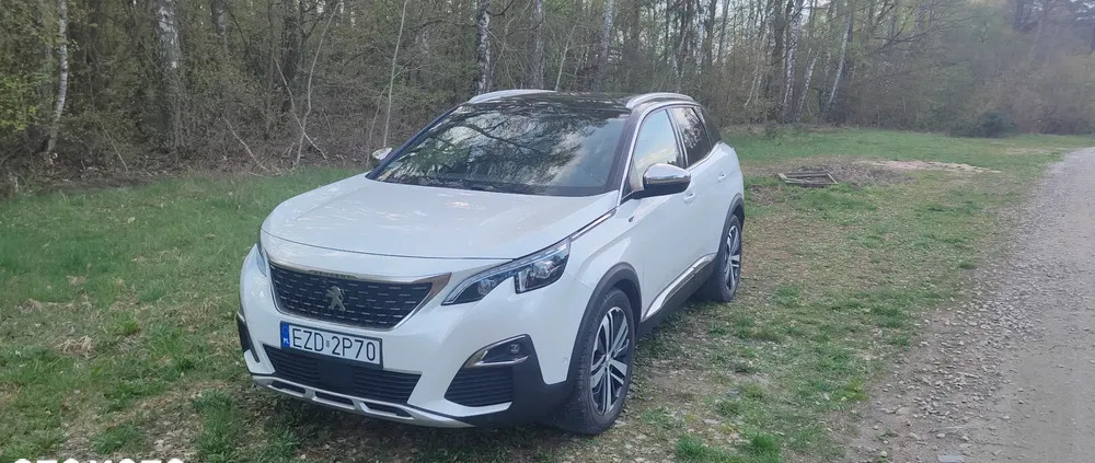 peugeot łaskarzew Peugeot 3008 cena 88500 przebieg: 191000, rok produkcji 2017 z Łaskarzew